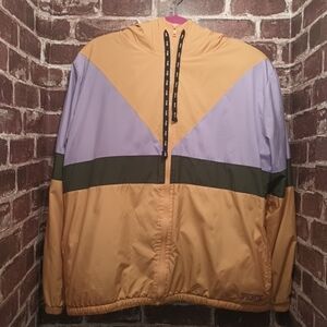 Victoria's Secret PINK Colorblock Sherpa Windbreaker